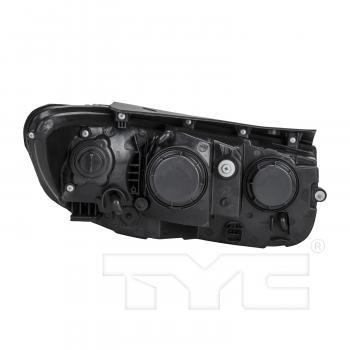 2012 Hyundai Santa Fe Headlight Assembly Left TYC 201236400 image 2 of 4