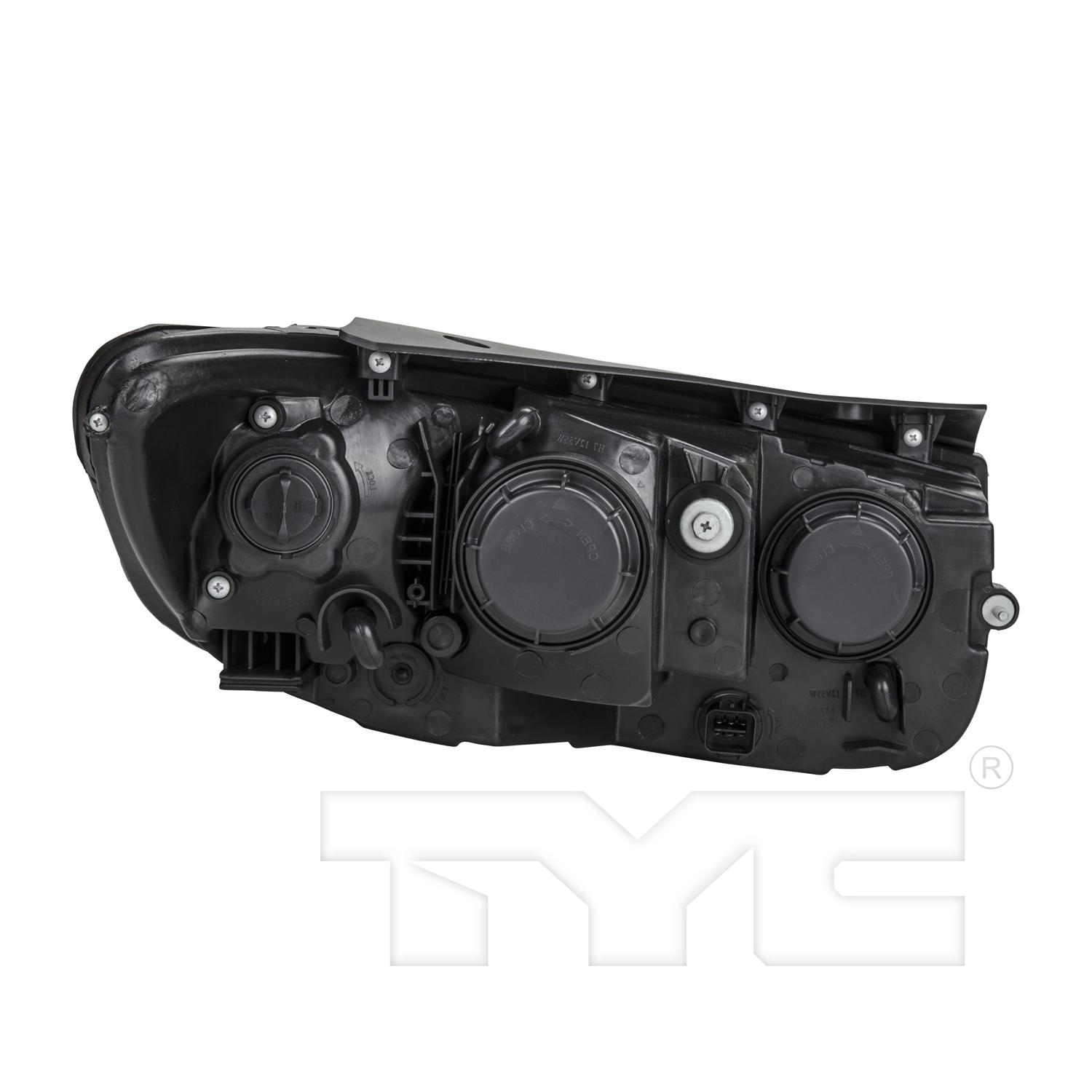 TYC 2012364009 Headlight Assembly product image 2 of 6