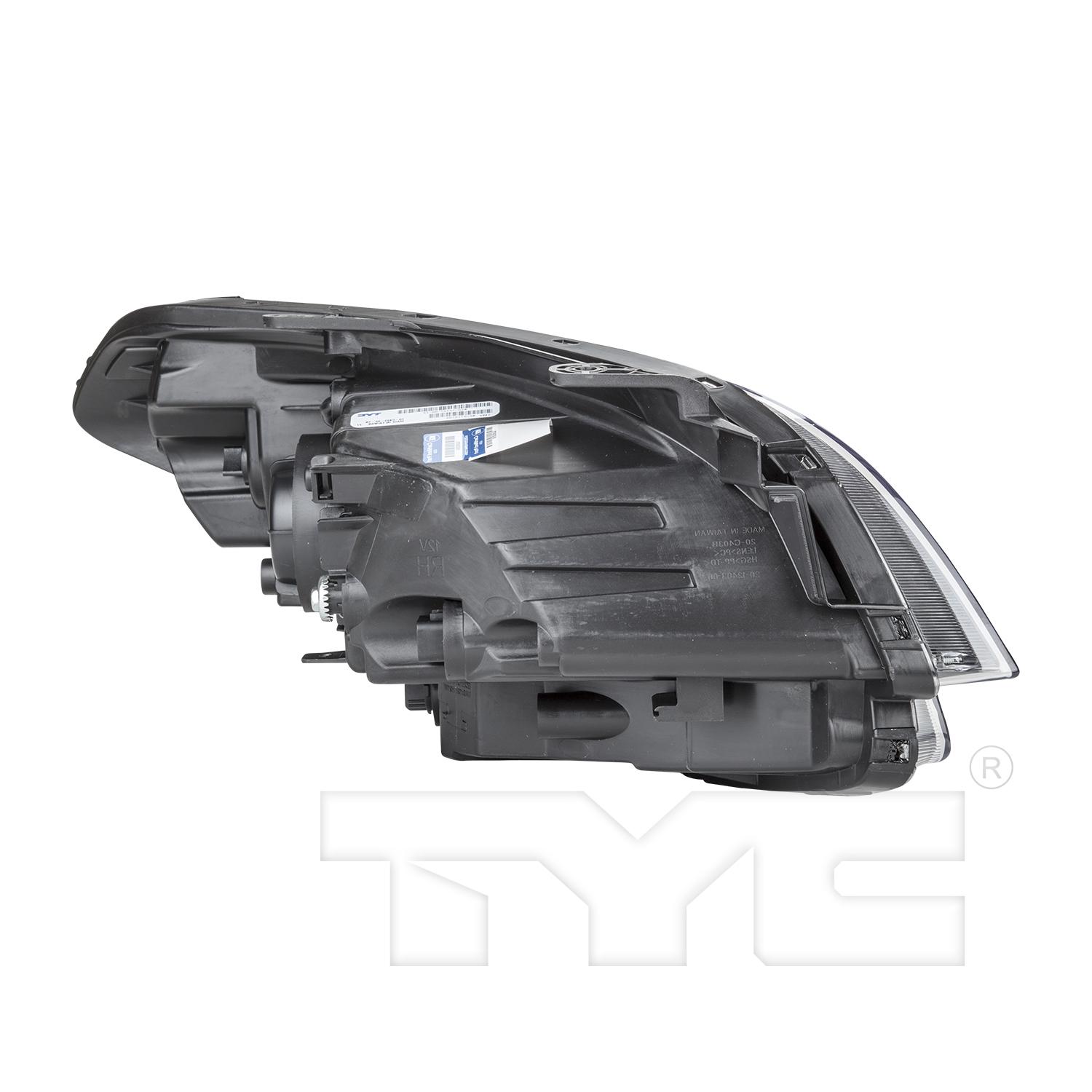 TYC 2012404009 Headlight Assembly product image 4 of 6