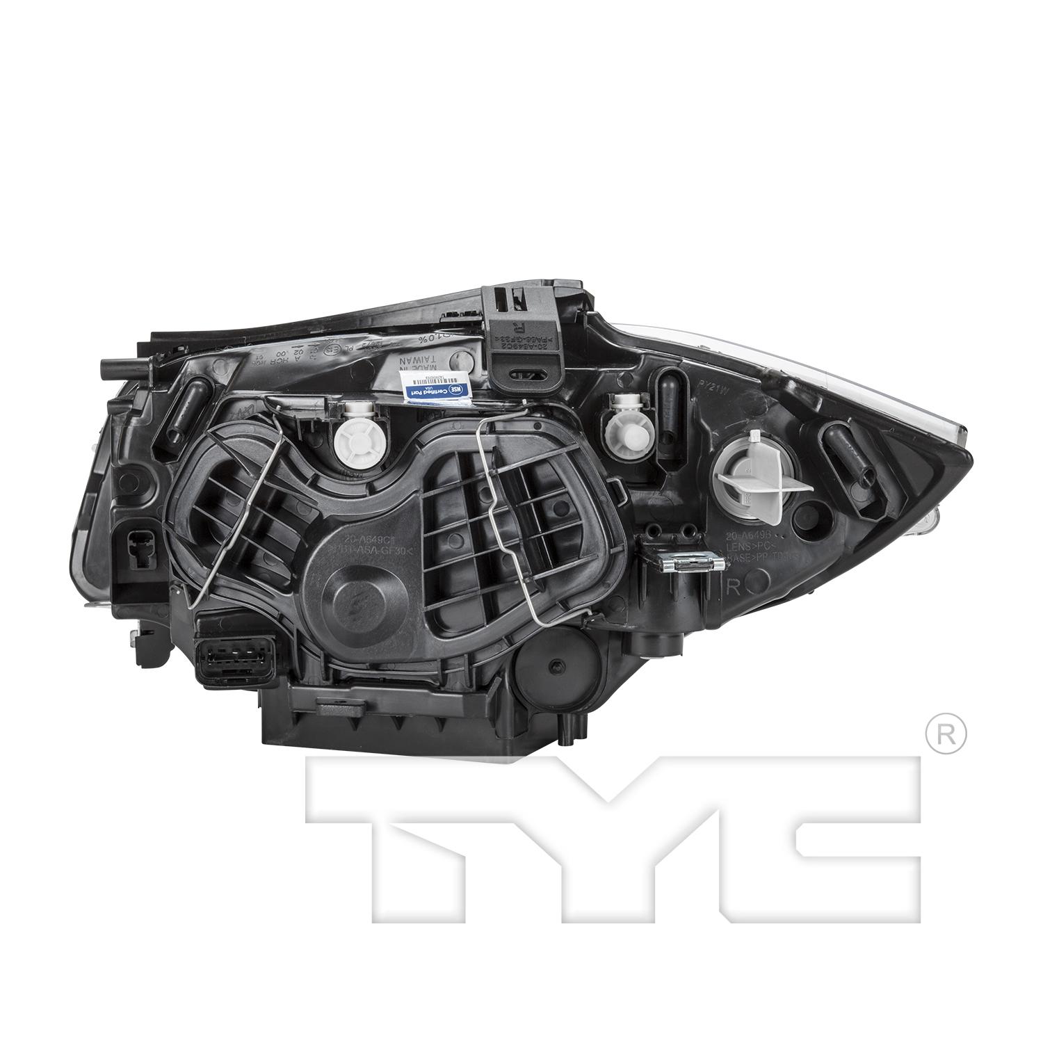 TYC 201248900 - Headlight Assembly TYC 201248900 Headlight Assembly product image 2 of 6