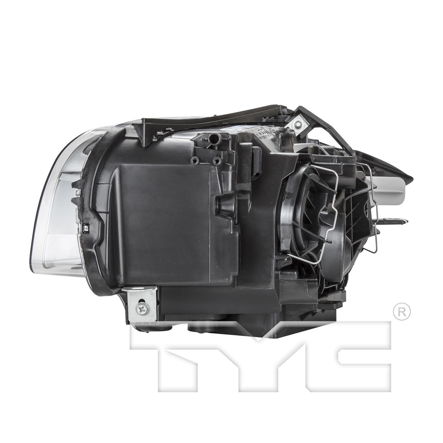 TYC 2012489009 Headlight Assembly product image 4 of 6