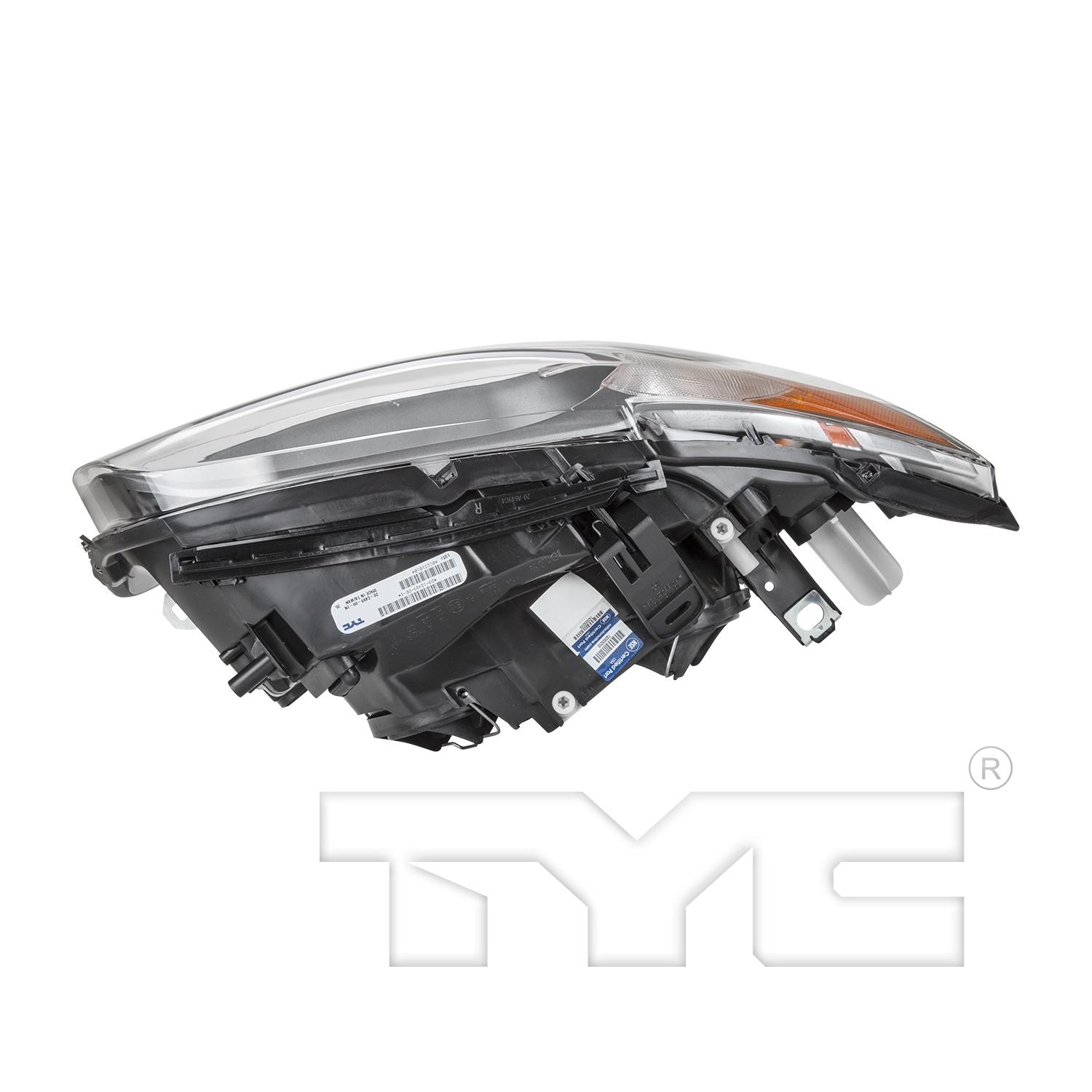 TYC 2012489009 Headlight Assembly product image 5 of 6