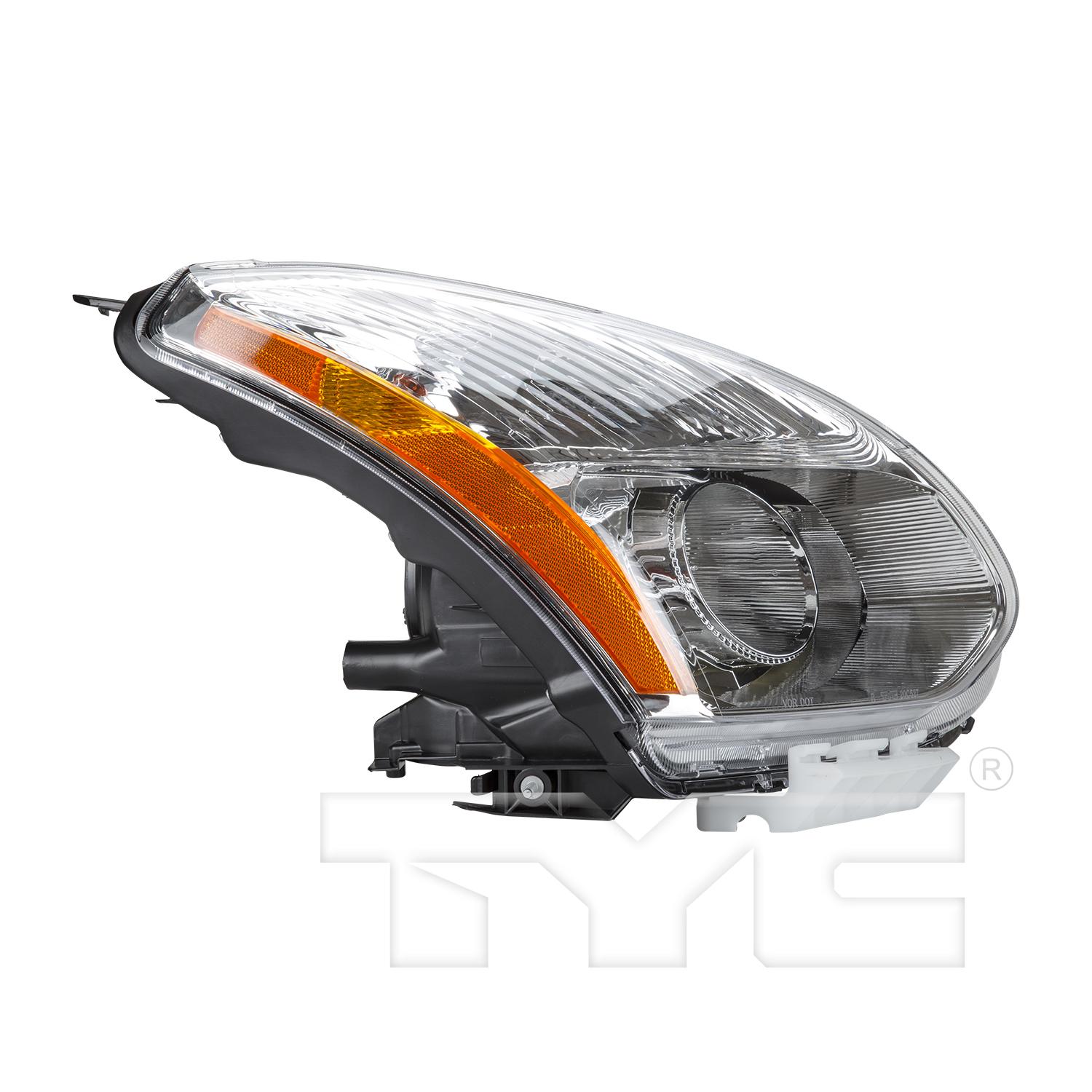 TYC 2012527909 Headlight Assembly product image 3 of 6