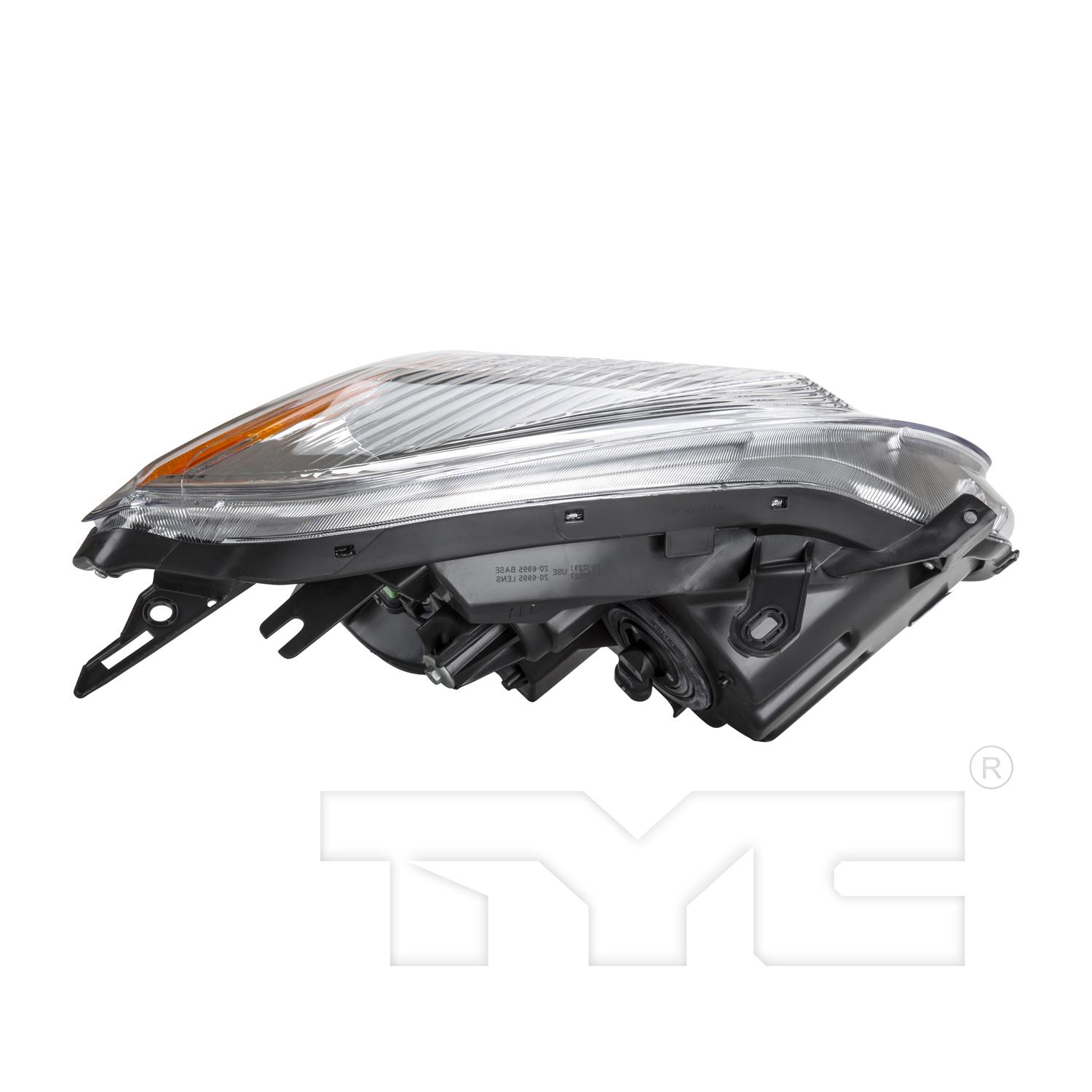 TYC 201252890 Headlight Assembly product image 5 of 6