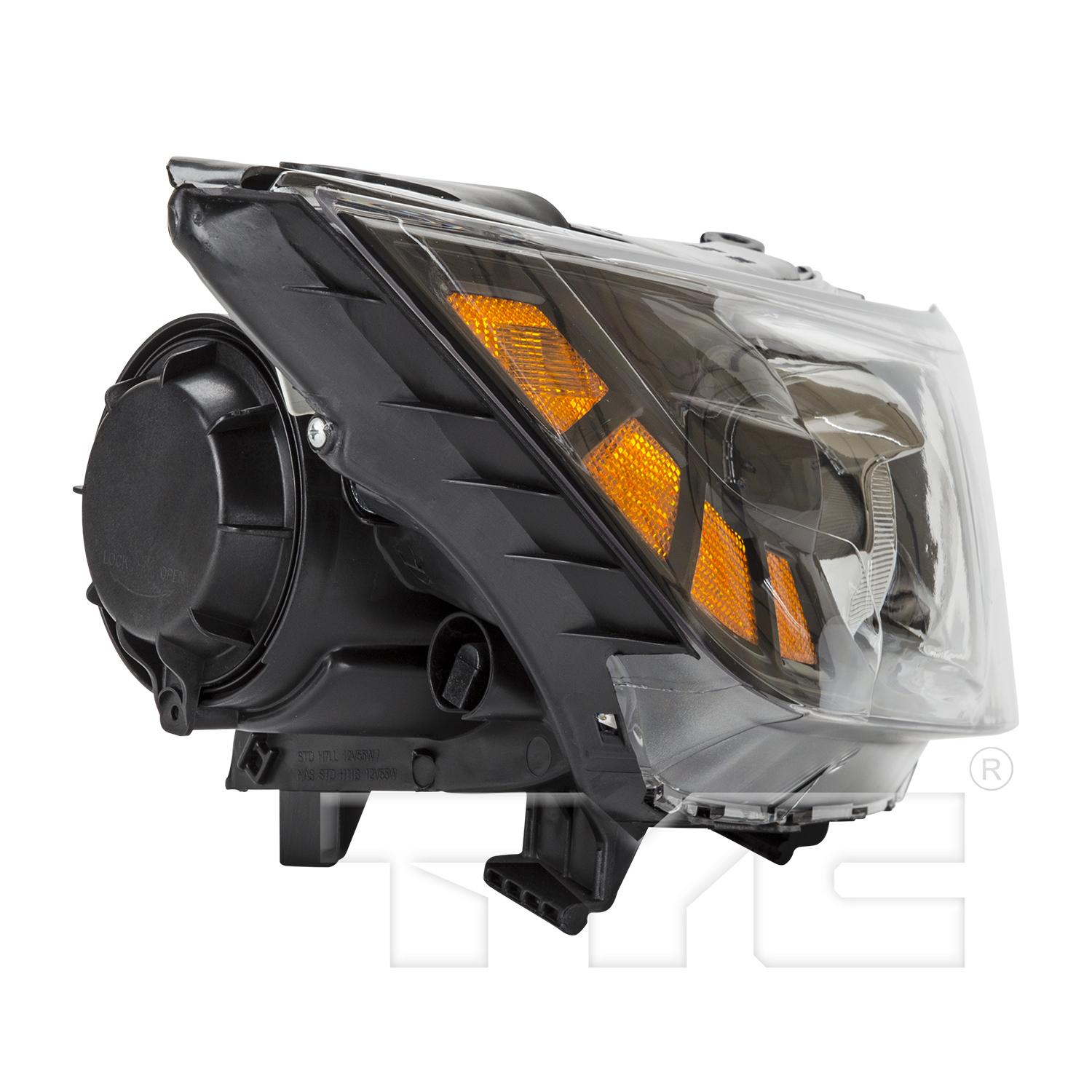 TYC 2012553909 - Headlight Assembly TYC 2012553909 Headlight Assembly product image 3 of 6