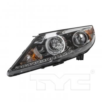2013 Kia Sportage Headlight Assembly Left TYC 201256000 image 1 of 4