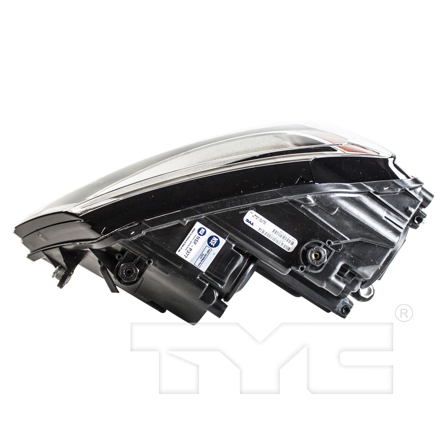 TYC 201256100 - Headlight Assembly TYC 201256100 Headlight Assembly product image 5 of 6