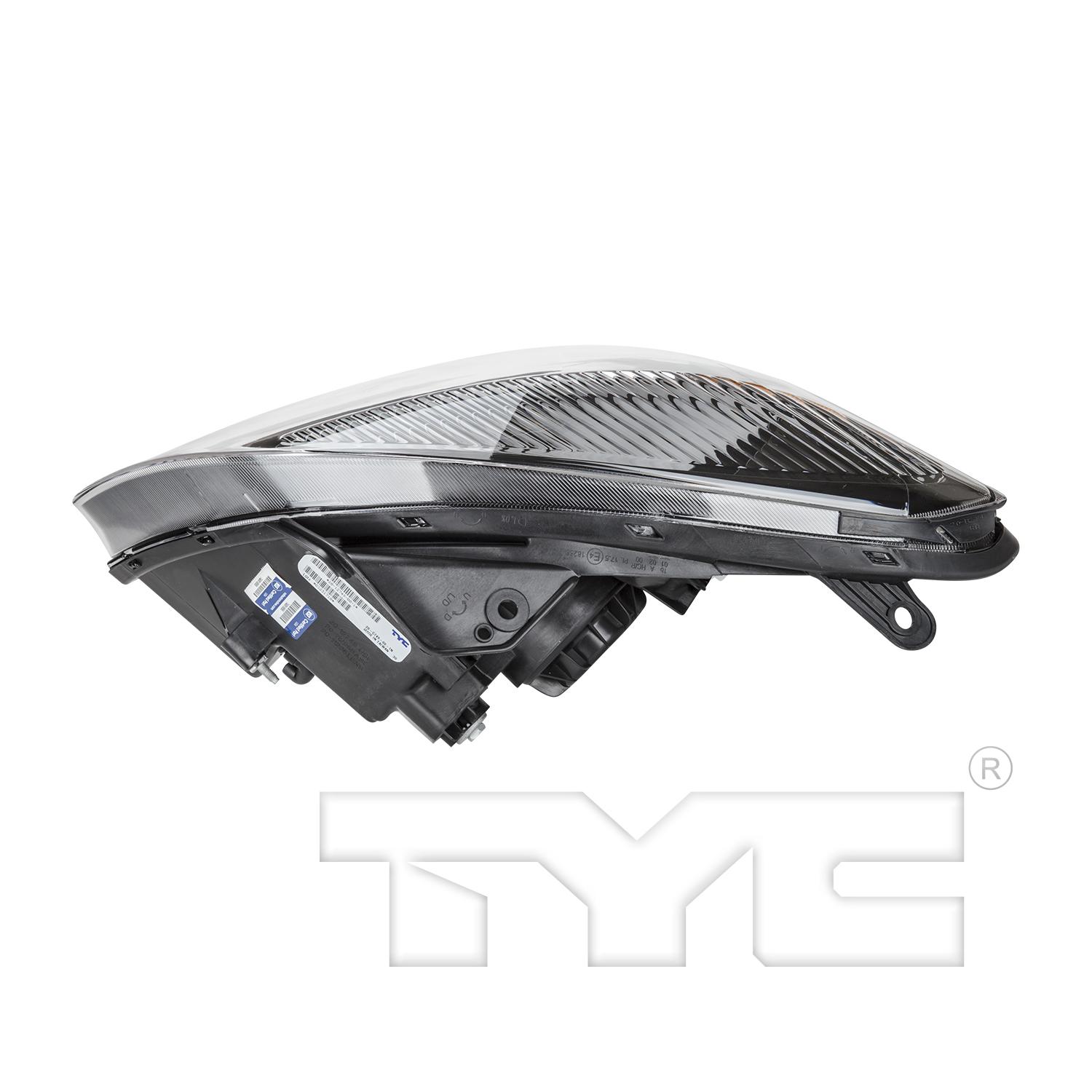 TYC 201274900 - Headlight Assembly TYC 201274900 Headlight Assembly product image 5 of 6
