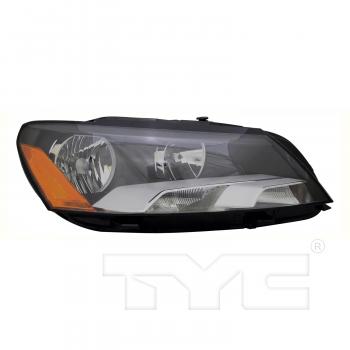 2013 Volkswagen Passat Headlight Assembly Right TYC 201279900 image 1 of 4