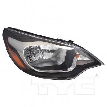 2012 Kia Rio Headlight Assembly Right TYC 2014389009 image 1 of 4