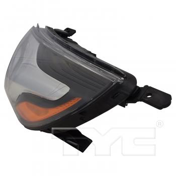2012 Kia Rio Headlight Assembly Left TYC 2014390009 image 3 of 4