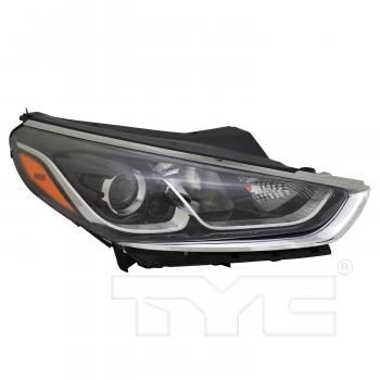 2018 Hyundai Sonata Headlight Assembly Right TYC 201615900 image 1 of 4