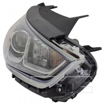 2018 Hyundai Sonata Headlight Assembly Right TYC 201615900 image 4 of 4
