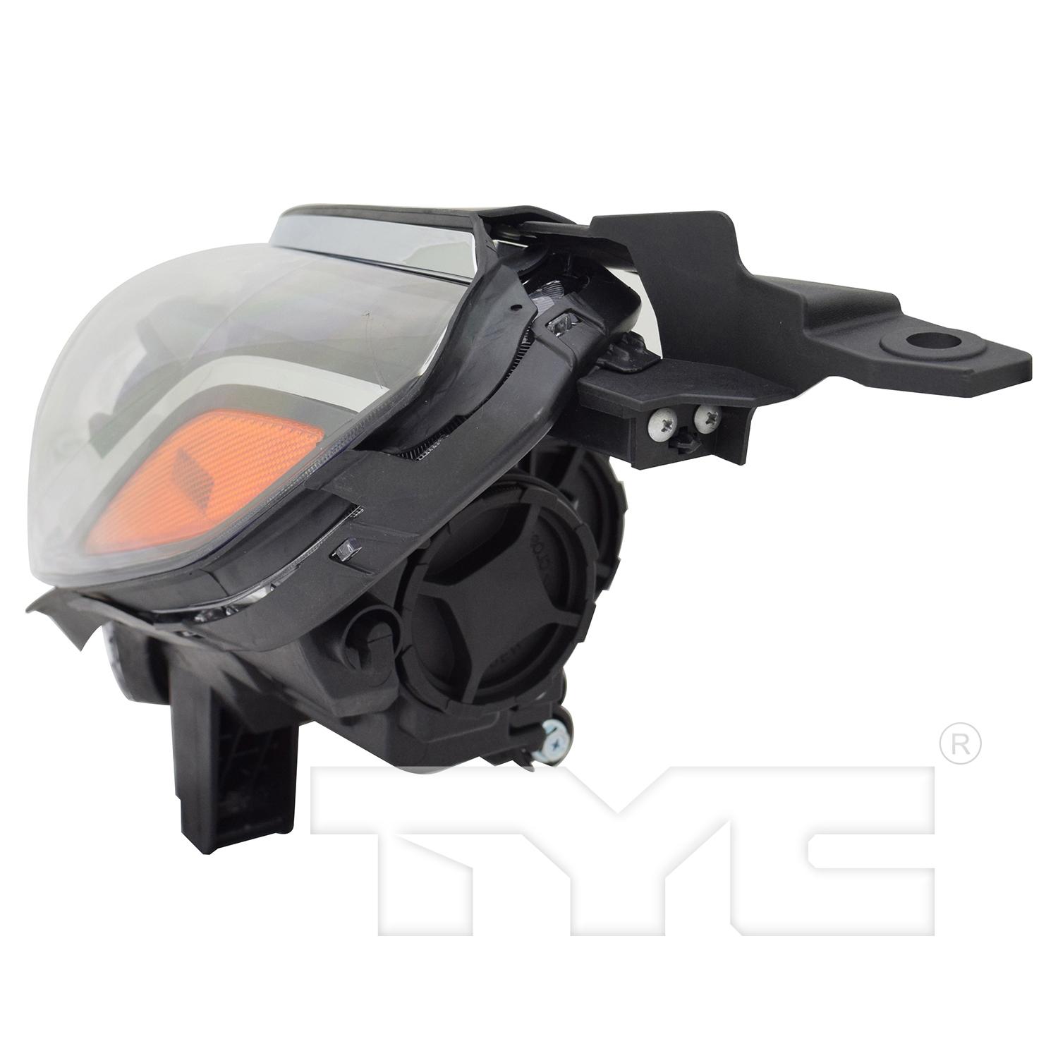 TYC 201616000 Headlight Assembly product image 3 of 6