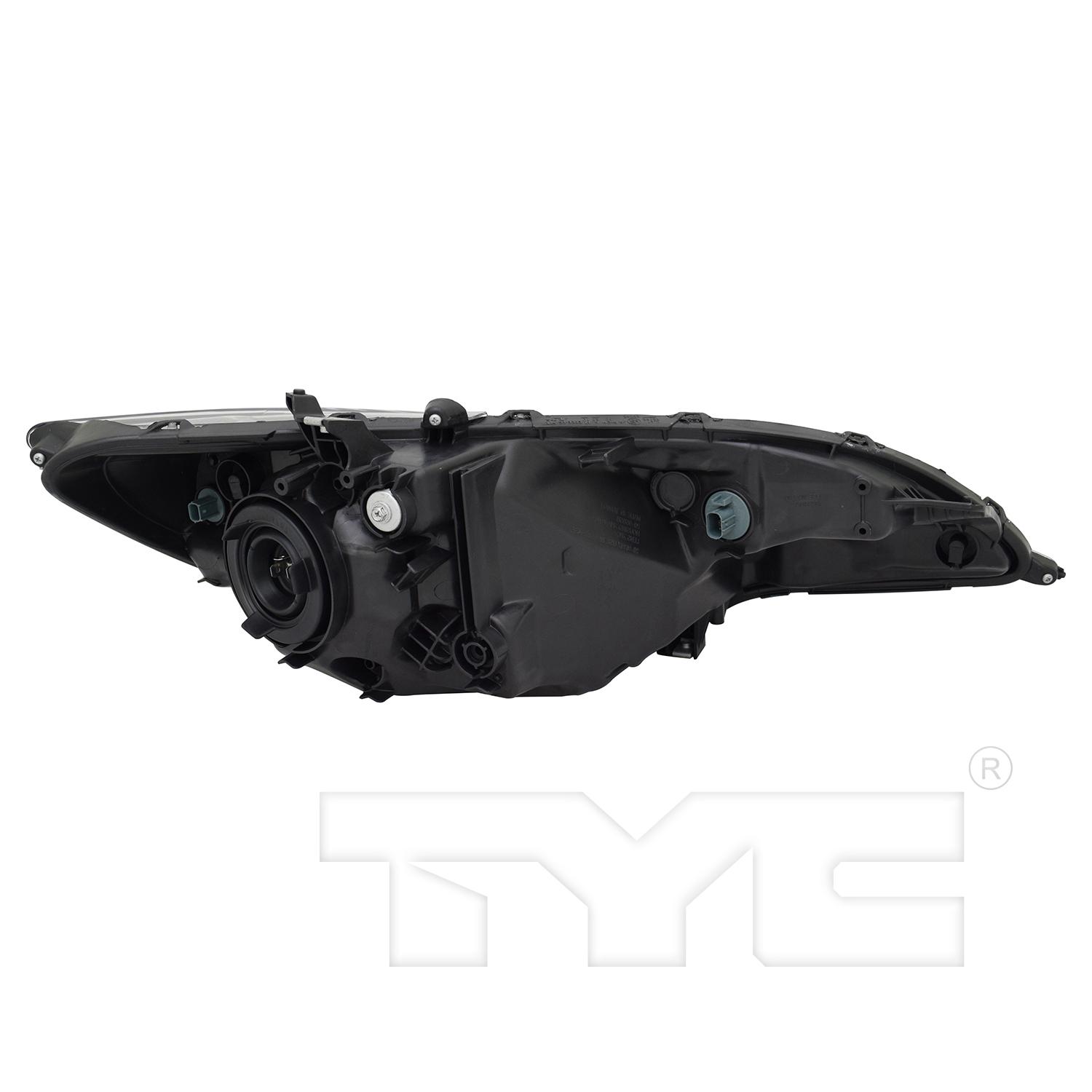 TYC 2016168009 Headlight Assembly product image 2 of 6