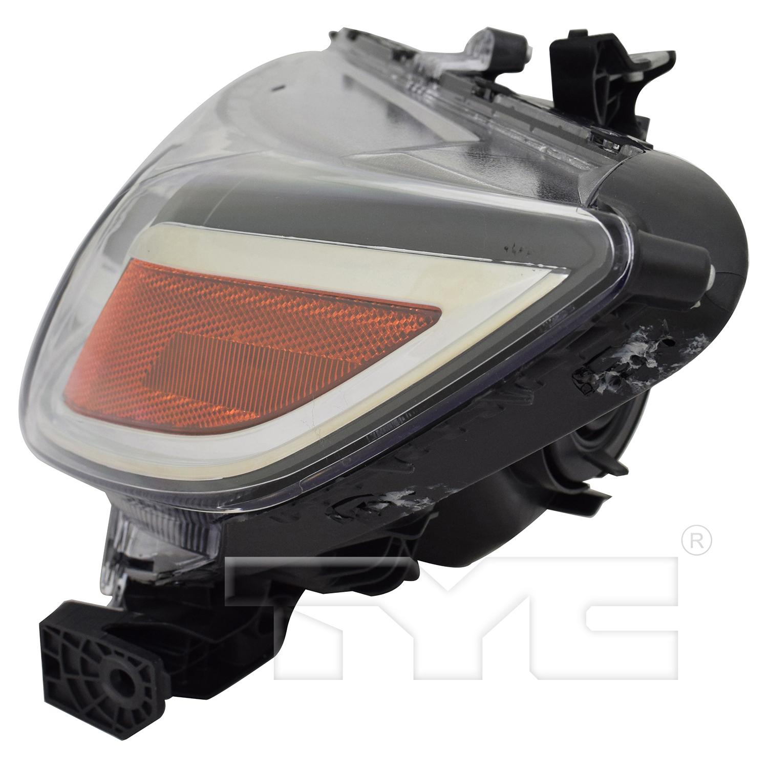 TYC 2016168009 Headlight Assembly product image 3 of 6