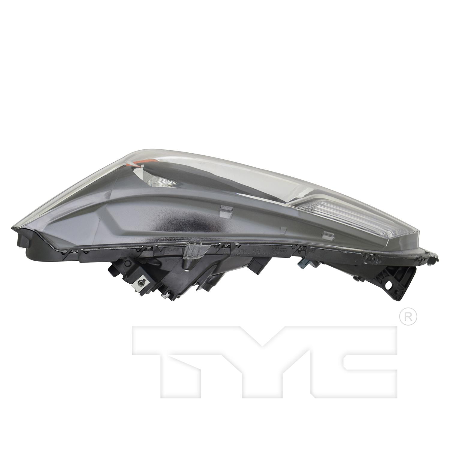 TYC 2016168009 Headlight Assembly product image 5 of 6