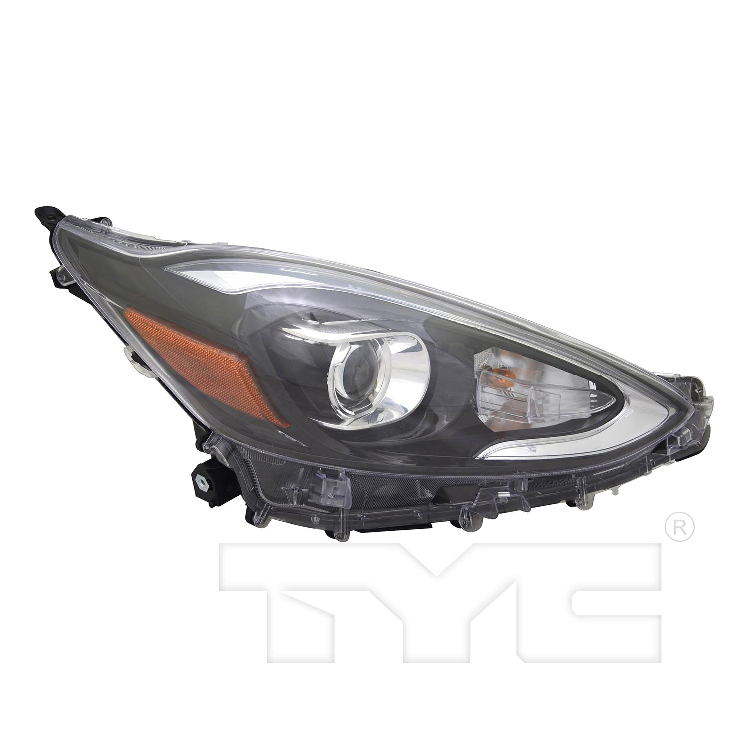 TYC 201619500 Headlight Assembly product image 1 of 6