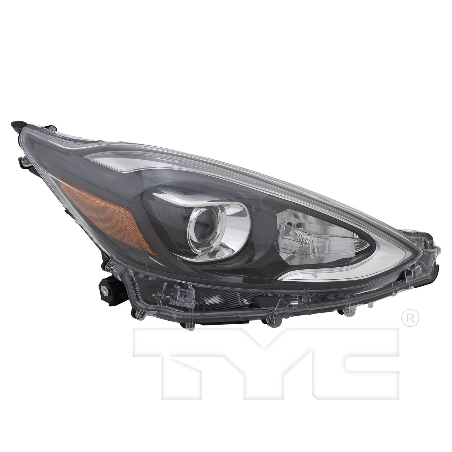 TYC 2016195009 Headlight Assembly product image 1 of 6