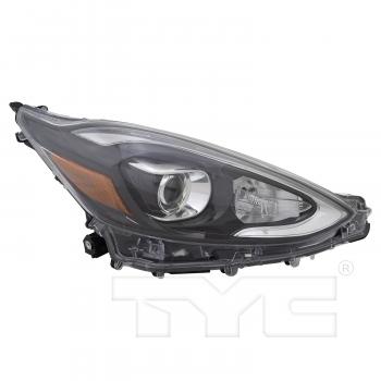 2019 Toyota Prius C Headlight Assembly Right TYC 2016195009 image 1 of 4
