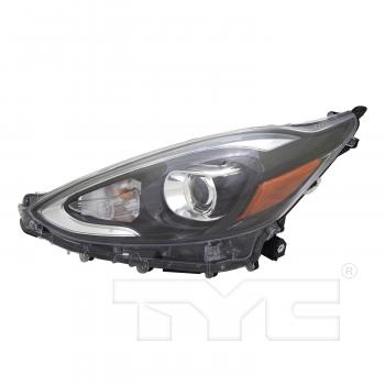 2019 Toyota Prius C Headlight Assembly Left TYC 201619600 image 1 of 4