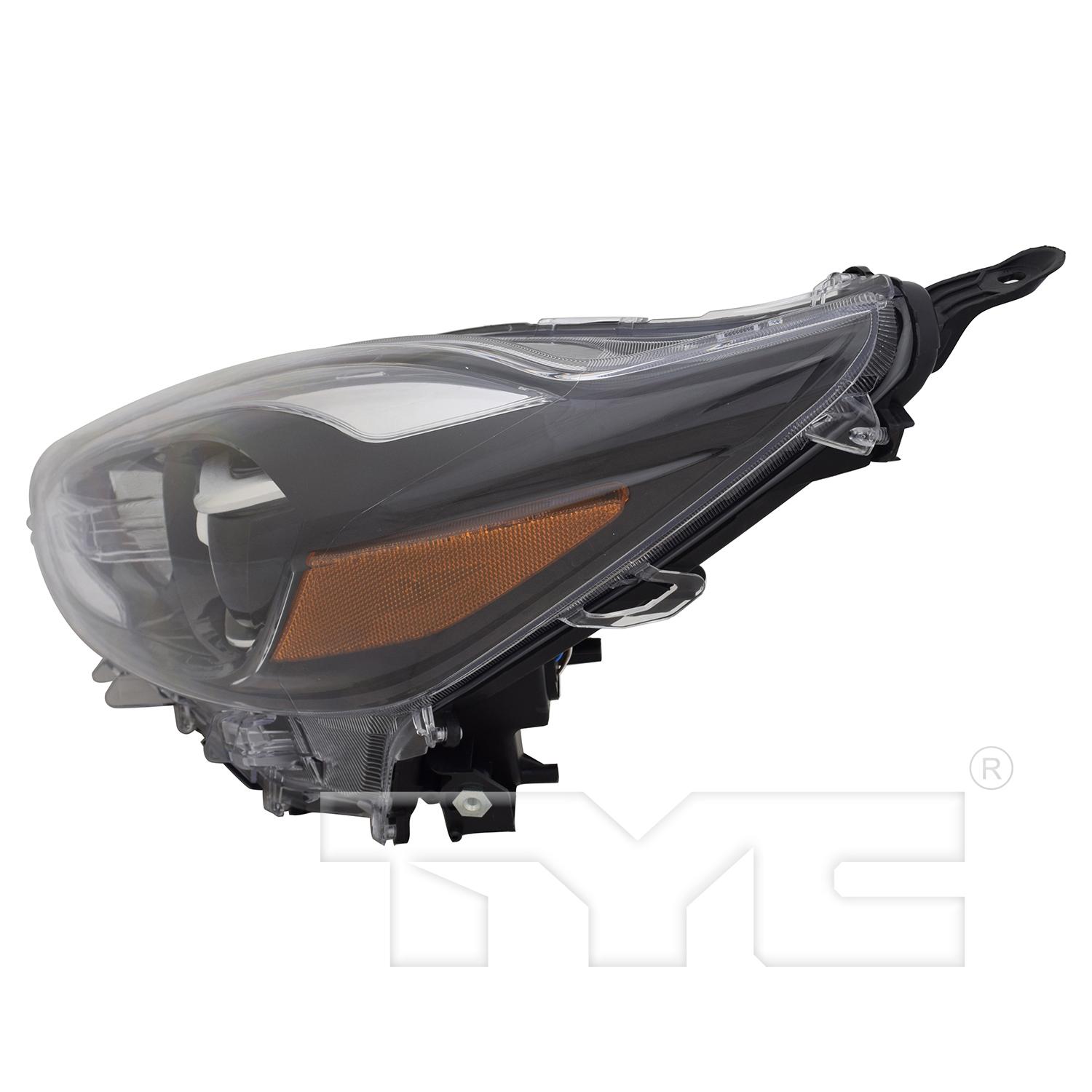 TYC 2016196009 - Headlight Assembly TYC 2016196009 Headlight Assembly product image 3 of 6