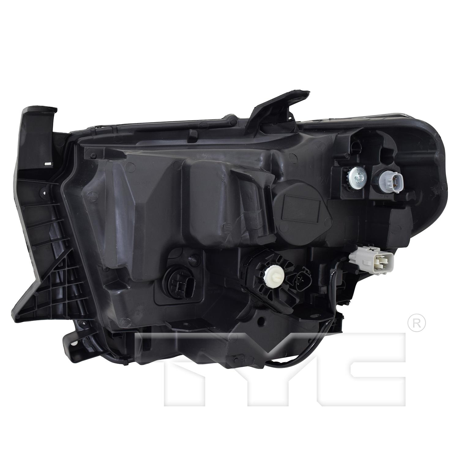TYC 2016217009 Headlight Assembly product image 2 of 6