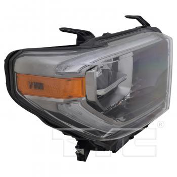 2018 Toyota Tundra Headlight Assembly Right TYC 201621790 image 3 of 4
