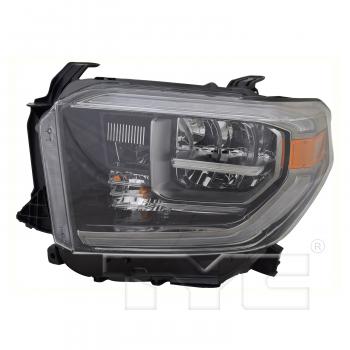 2018 Toyota Tundra Headlight Assembly Left TYC 201621890 image 1 of 4