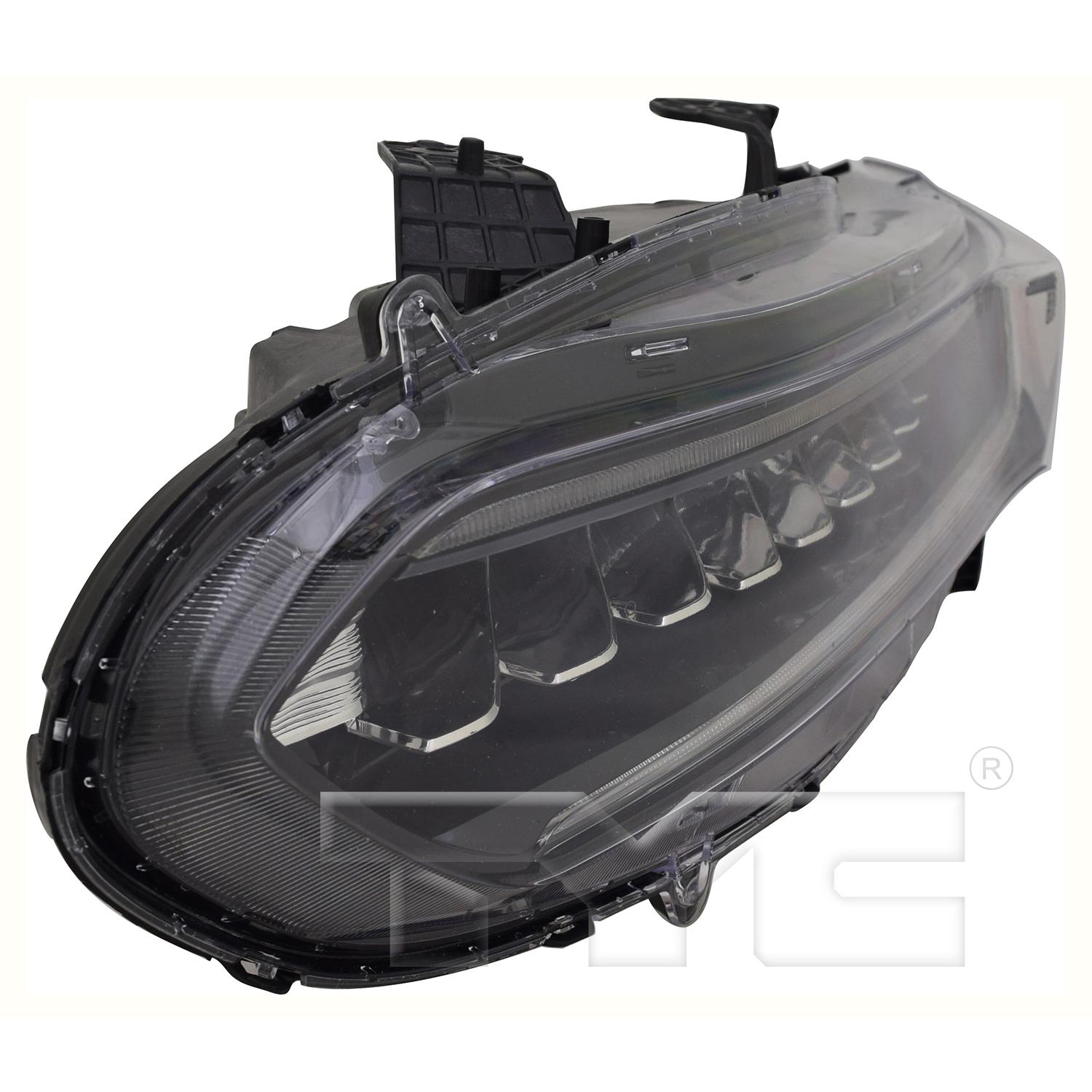 TYC 2016258009 Headlight Assembly product image 4 of 6