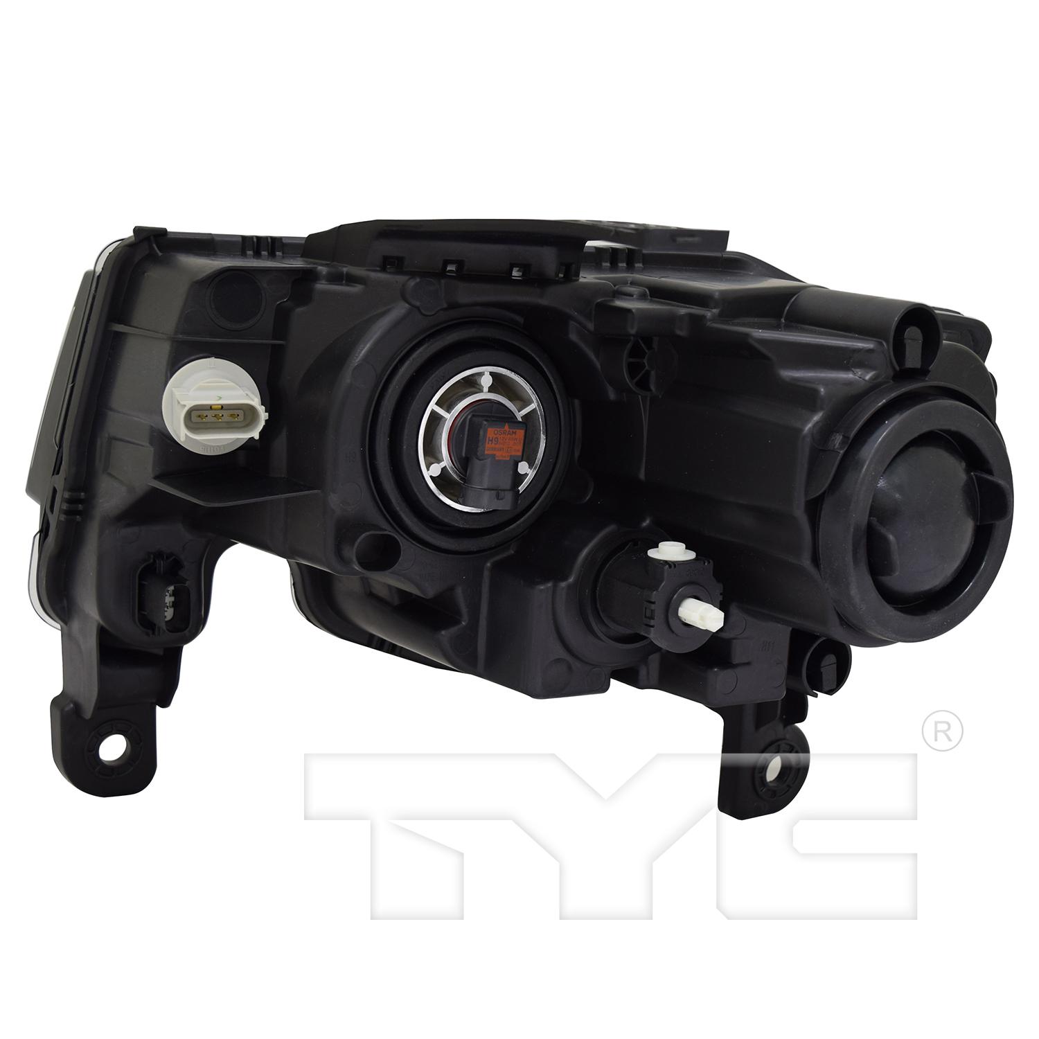 TYC 2016275009 Headlight Assembly product image 2 of 6