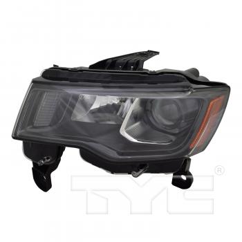 2018 Jeep Grand Cherokee Headlight Assembly Left TYC 2016276909 image 1 of 4