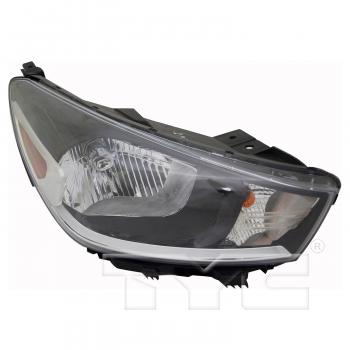 2018 Kia Rio Headlight Assembly Right TYC 201628100 image 1 of 4