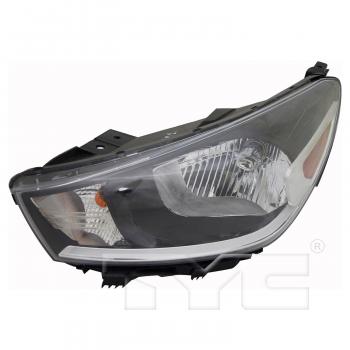2018 Kia Rio Headlight Assembly Left TYC 2016282009 image 1 of 4