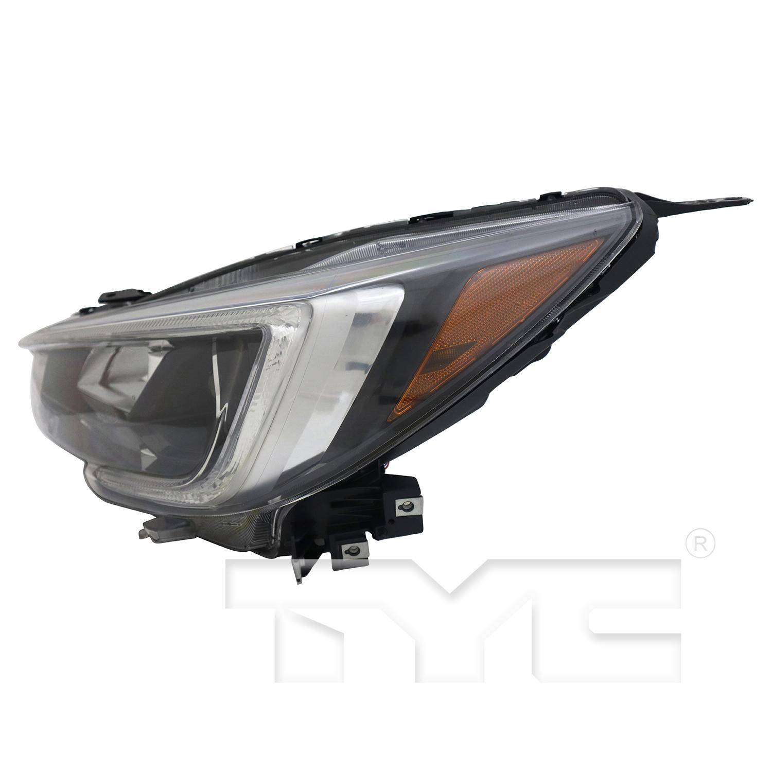 TYC 2016296009 Headlight Assembly product image 3 of 6