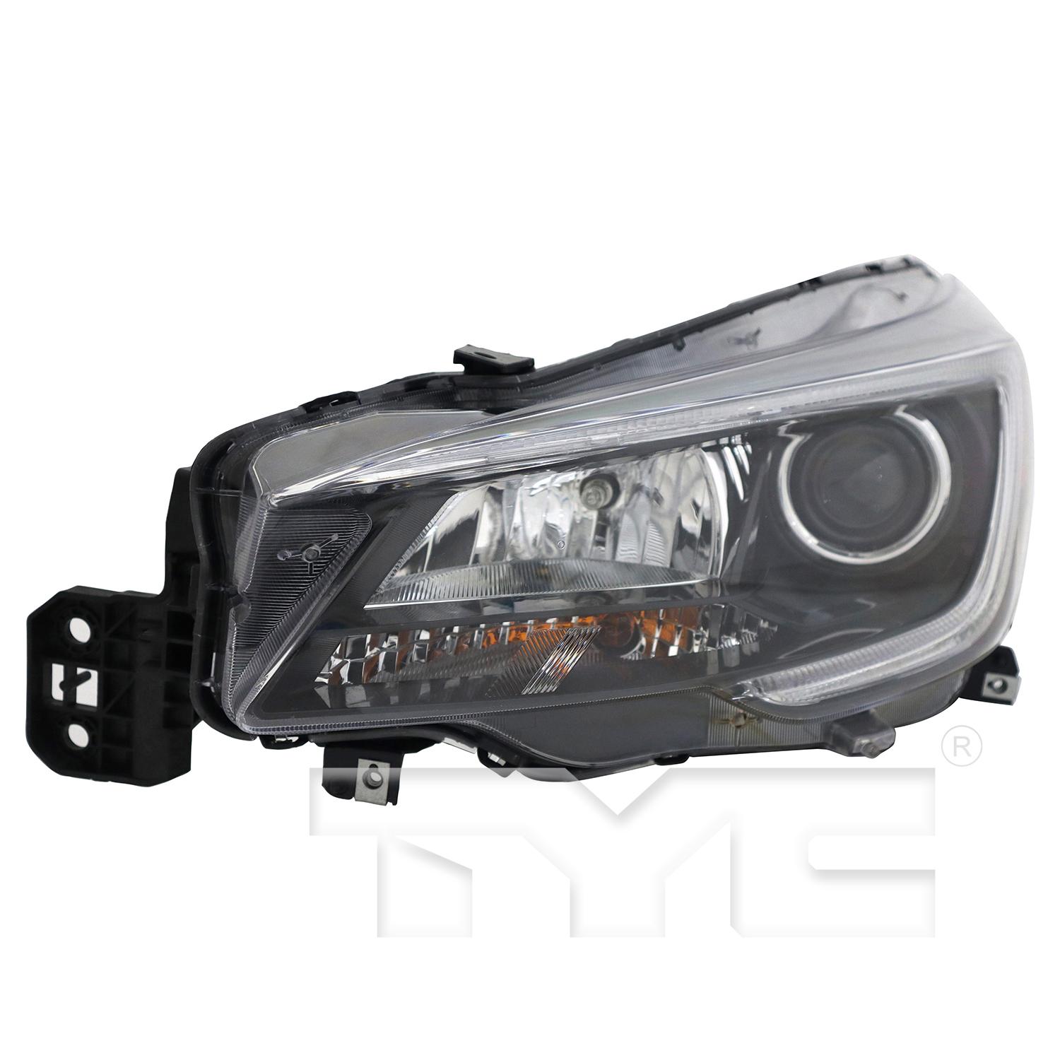 TYC 2016296009 Headlight Assembly product image 4 of 6