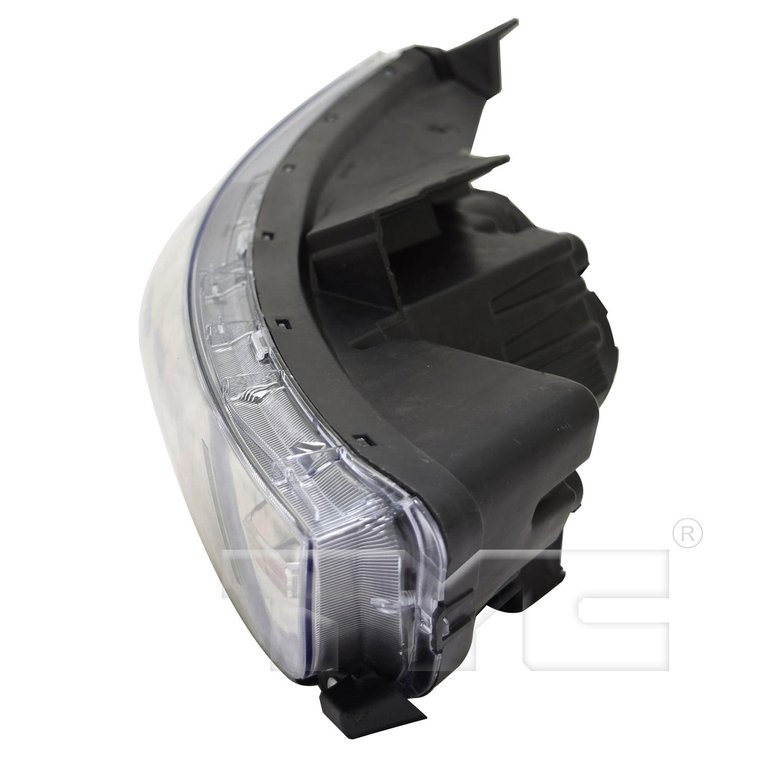 TYC 2016333009 Headlight Assembly product image 4 of 6