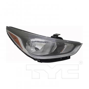 2021 Hyundai Accent Headlight Assembly Right TYC 201634300 image 1 of 4
