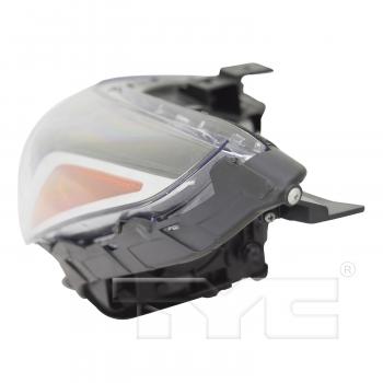 2021 Hyundai Accent Headlight Assembly Left TYC 201634400 image 3 of 4