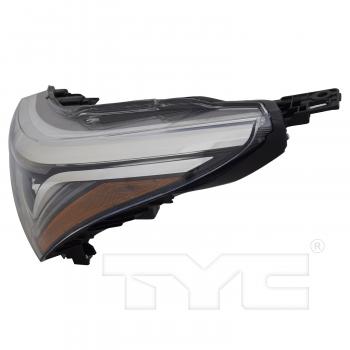 2021 Acura RDX Headlight Assembly Left TYC 201657400 image 3 of 4