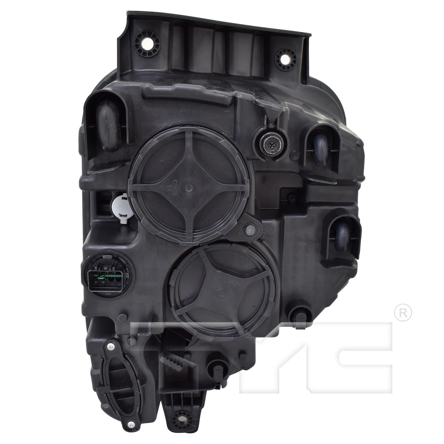 TYC 201666600 Headlight Assembly product image 2 of 6