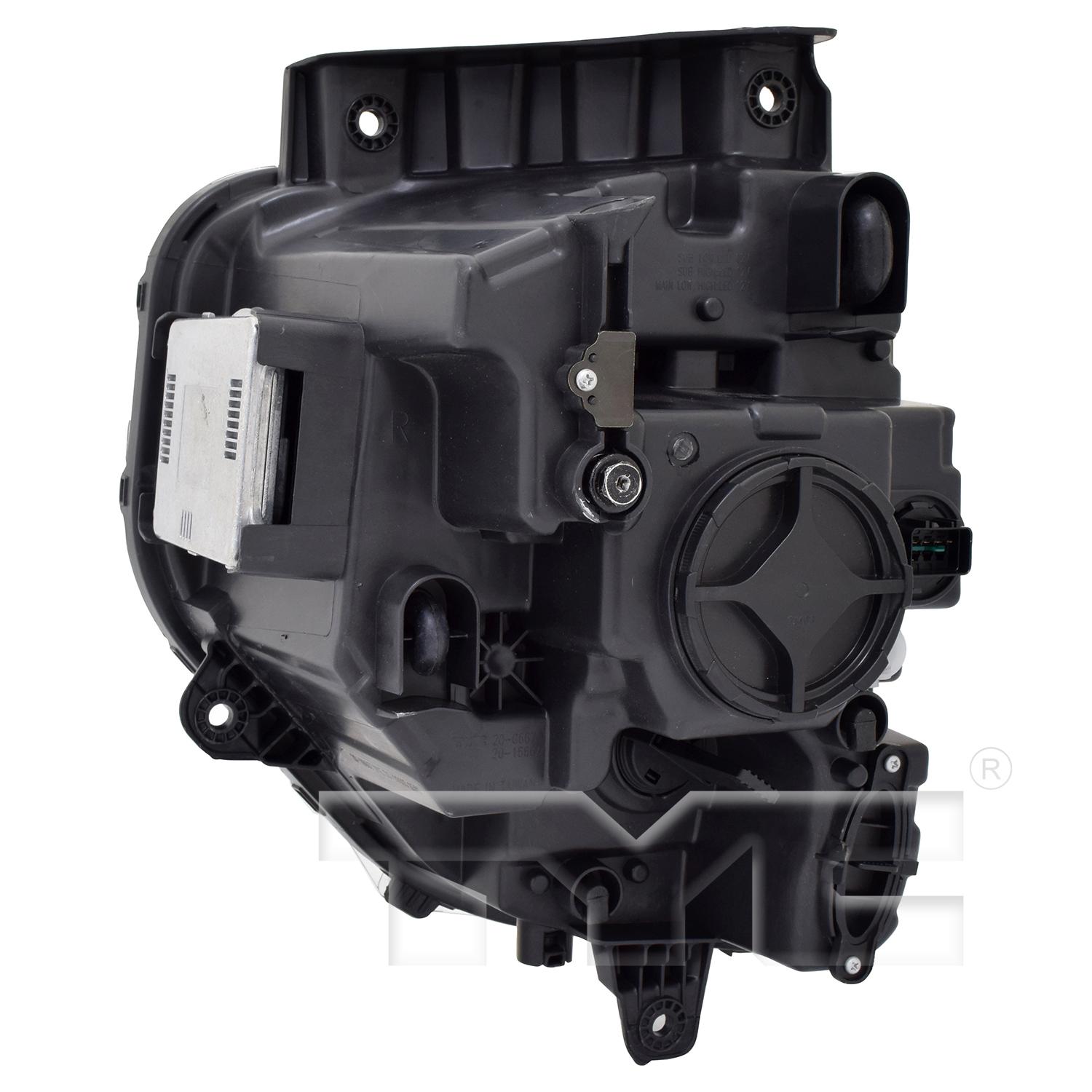 TYC 201666700 Headlight Assembly product image 2 of 6