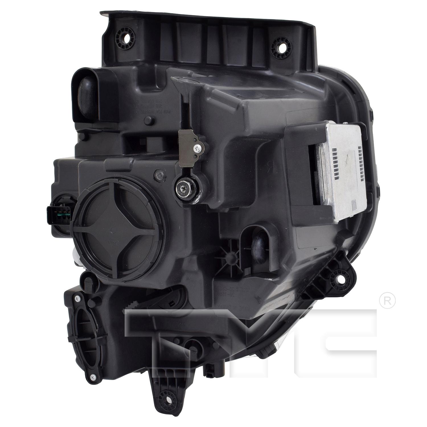 TYC 201666800 Headlight Assembly product image 2 of 6