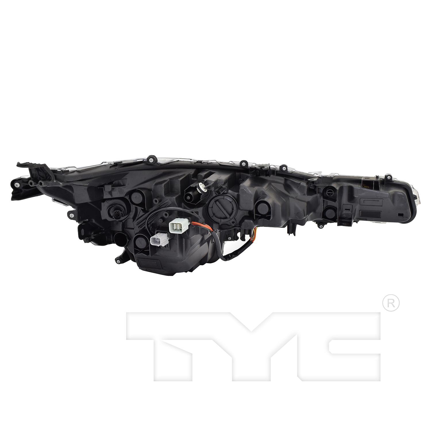 TYC 201669000 Headlight Assembly product image 2 of 6