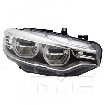 2015 BMW M3 Headlight Assembly Right TYC 201671700 image 4 of 4