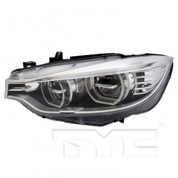2015 BMW M3 Headlight Assembly Left TYC 201671800 image 1 of 4