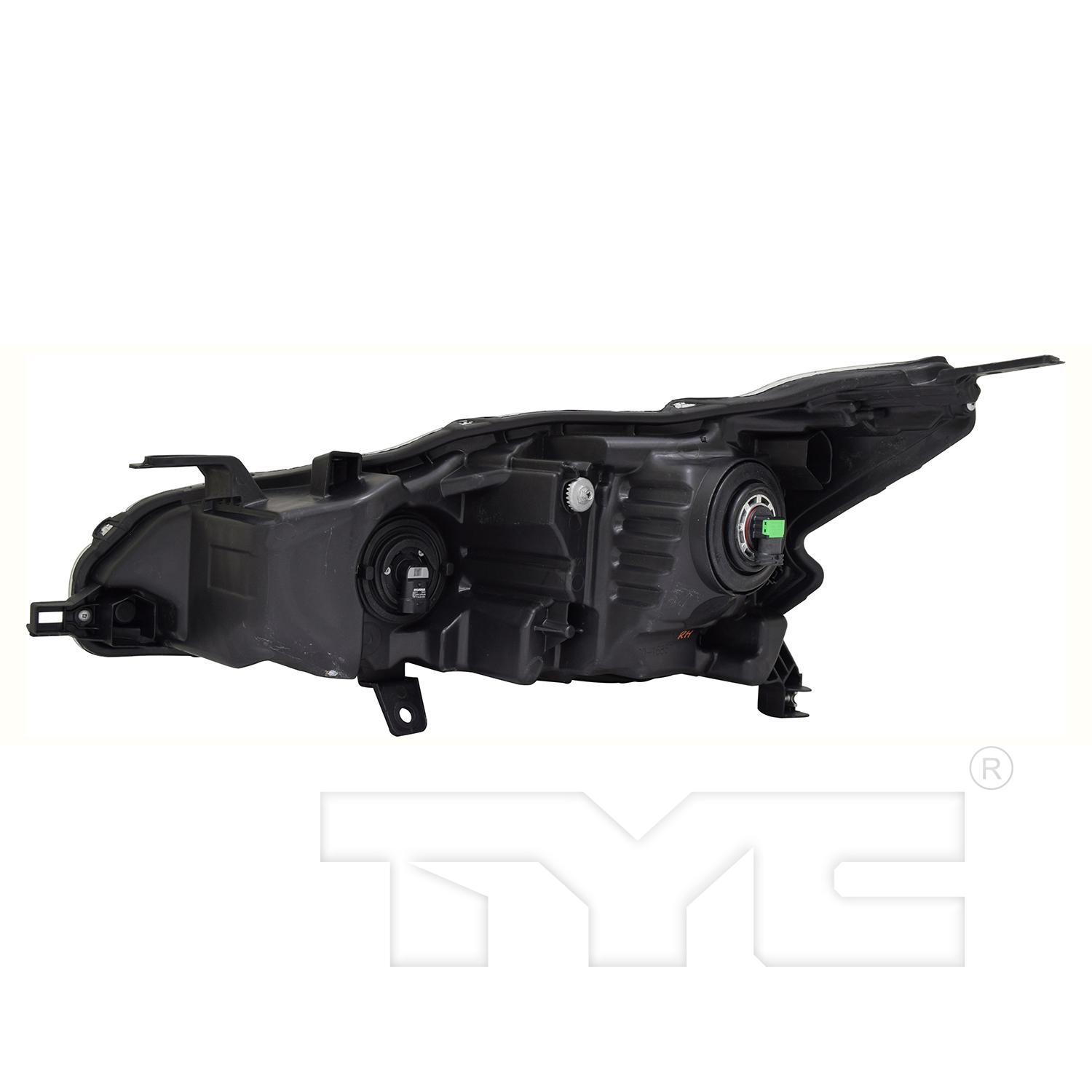 TYC 2016857009 Headlight Assembly product image 2 of 6