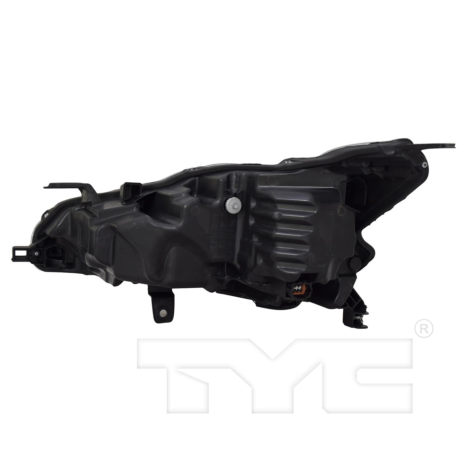 TYC 2016859009 Headlight Assembly product image 2 of 6