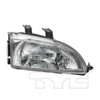1993 Honda Civic Headlight Assembly Right TYC 20169000 image 1 of 4