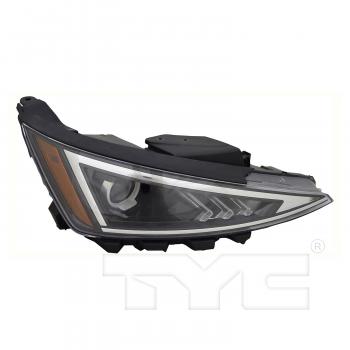 2019 Hyundai Elantra Headlight Assembly Right TYC 2016913009 image 1 of 4